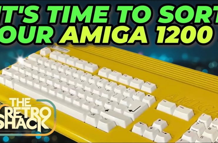 Amiga 1200 Black Case Build