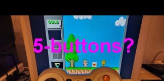 MEGA65 five button protocol