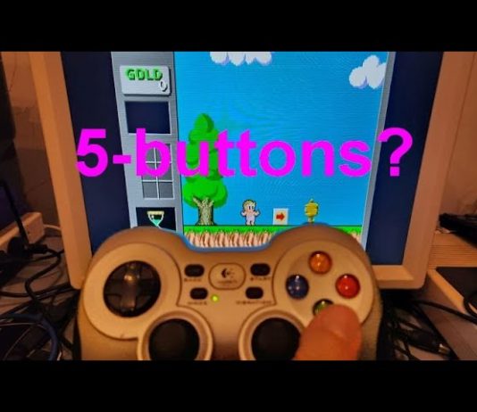 MEGA65 five button protocol