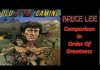 Bruce Lee 8-Bit Comparison