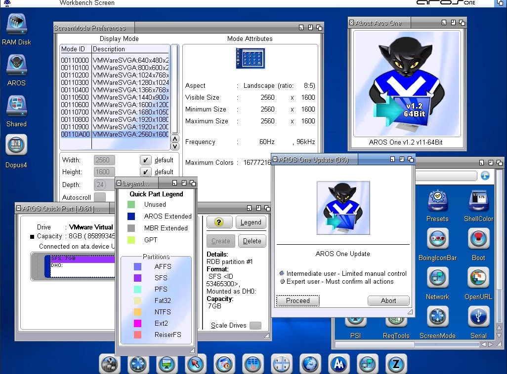 AROS ABIv11 Core Enhancements