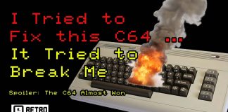Worst Commodore 64 Repair