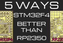 STM32F4 vs RP2350