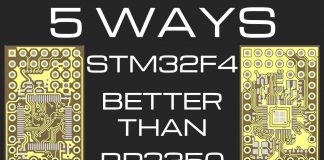 STM32F4 vs RP2350