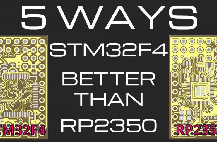 STM32F4 vs RP2350