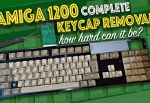 Cleaning the Amiga 1200 Keyboard: A Risky Restoration