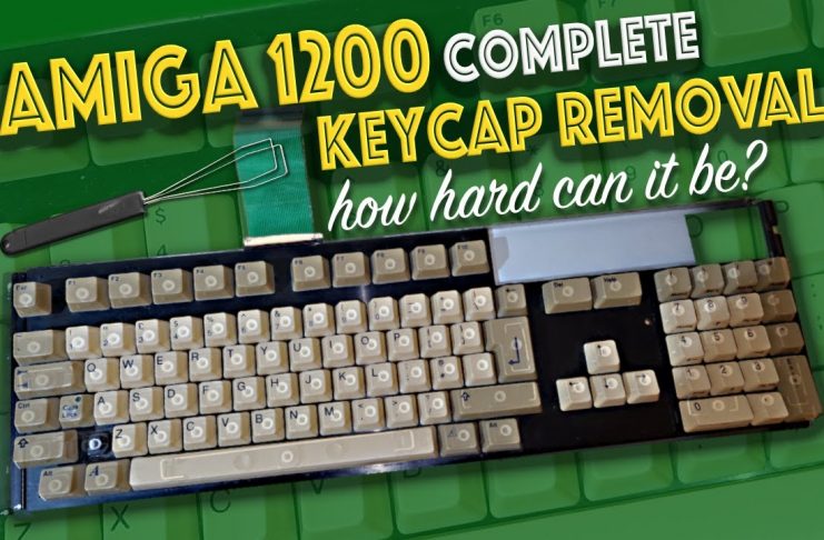Cleaning the Amiga 1200 Keyboard: A Risky Restoration