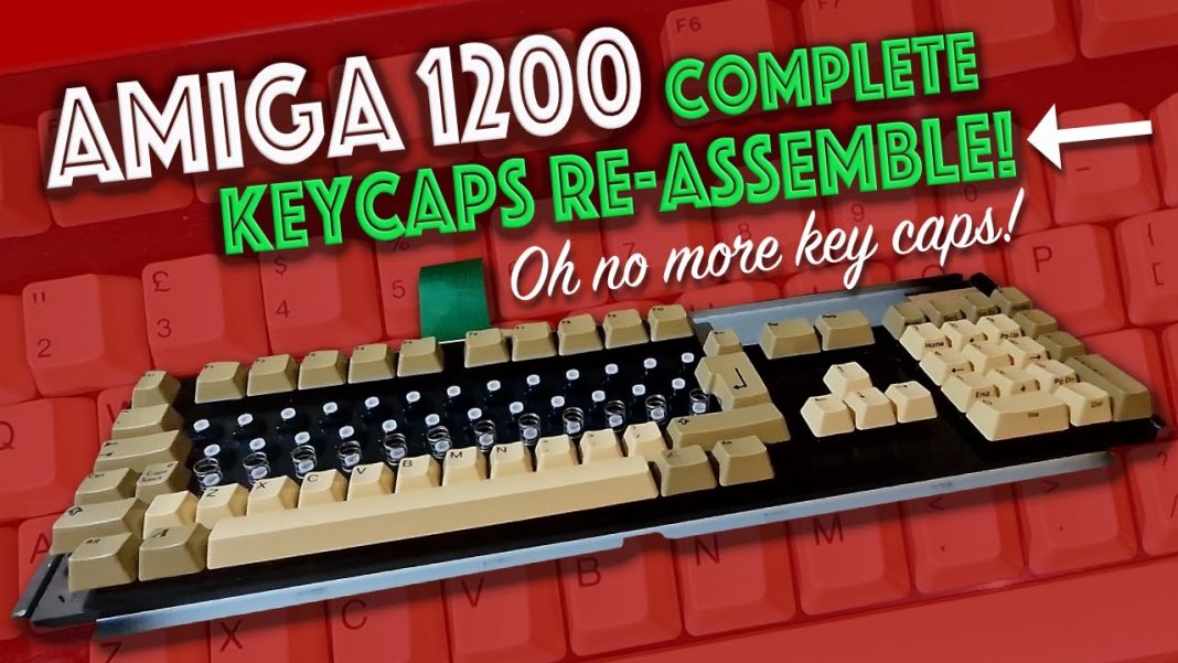 Amiga 1200 keycaps Amiga 1200 keycaps