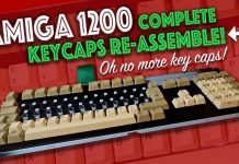 Reassembling Amiga 1200 Keycaps: A Step-by-Step Restoration Amiga 1200 keycaps