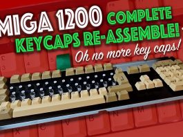 Reassembling Amiga 1200 Keycaps: A Step-by-Step Restoration Amiga 1200 keycaps