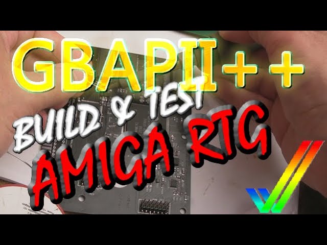 Amiga GBAPII++ build