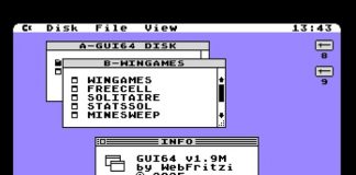 GUI64 v1.9 Preview