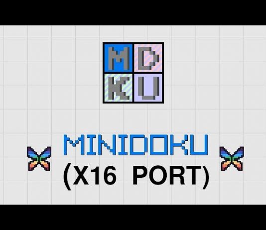 Minidoku X16 Port Development Minidoku X16 Port