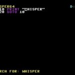 Whisper64 text editor