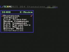 Ultimate64 Terminal App C-Term U64 2025 Arrives Ultimate64 terminal app