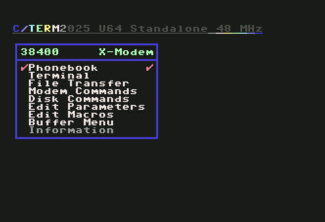 Ultimate64 terminal app Ultimate64 terminal app