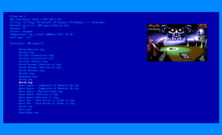 PiTap Raspberry Pi Datasette Emulator