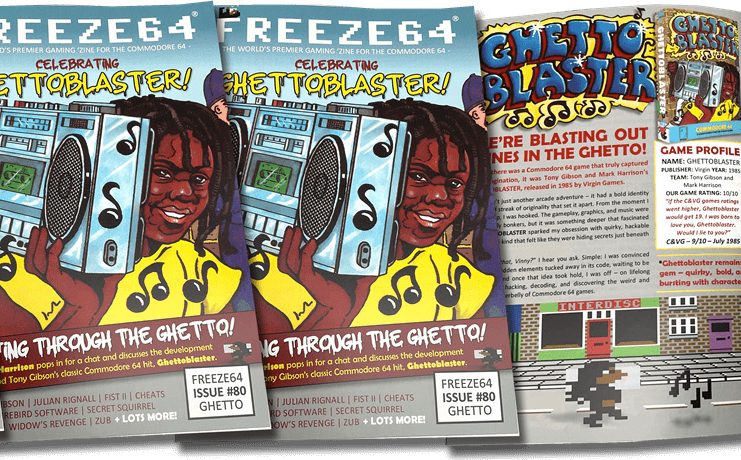Freeze64 Celebrates Ghettoblaster in Issue 80 Freeze64 Issue 80