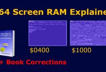 Commodore 64 Screen RAM Explained Commodore 64 Screen RAM