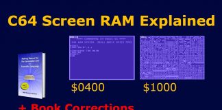 Commodore 64 Screen RAM Explained Commodore 64 Screen RAM