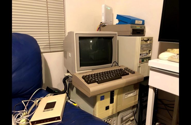 Australian C64 Dial-Up Adventure Across 13,000 Kilometers C64 dial-up connection