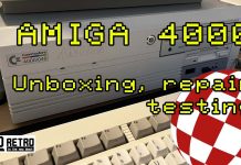 Amiga 4000 Restoration Success Amiga 4000 Restoration