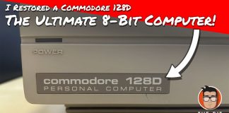 Restoring a Commodore 128D Commodore 128D repair