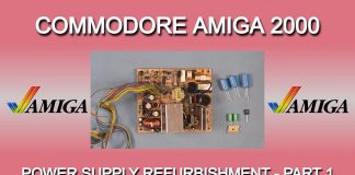 Amiga PSU Recap Guide Inside the Workshop Amiga PSU Recap Guide