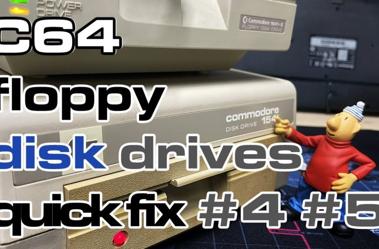 Floppy Drive Repairs Bring Two 1541 Units Back to Life Floppy Drive Repairs