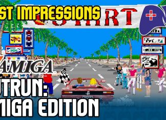 Amiga Outrun Remake Impresses With Smooth Performance Amiga Outrun remake