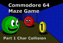 Commodore 64 Maze Game