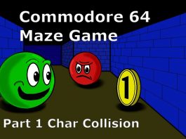 Commodore 64 Maze Game