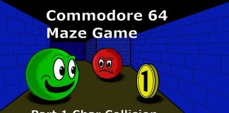 Commodore 64 Maze Game