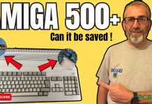 Amiga 500 Plus Repair Project Amiga 500 Plus Repair