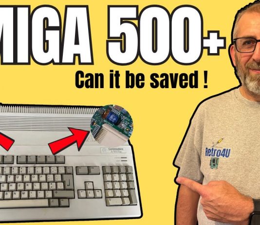 Amiga 500 Plus Repair Project Amiga 500 Plus Repair