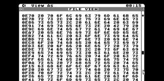 GUI64 File Viewer Demonstration by WebFritzi GUI64 File Viewer