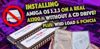 Installing Amiga OS 3.2.3 Workbench