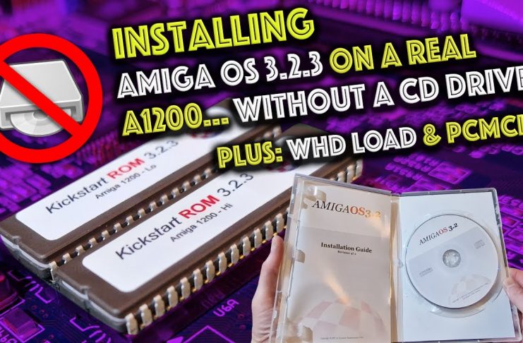 Installing Amiga OS 3.2.3 Workbench on Real Hardware Without a CD Drive Installing Amiga OS 3.2.3 Workbench