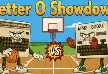 C64 vs Atari 800XL: The Letter O Showdown Letter O showdown