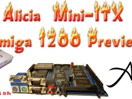 Alicia 1200 Mini ITX Amiga Preview: Modern Format, Classic Spirit Alicia 1200 Mini ITX