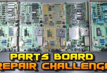Commodore 64 parts board repairs