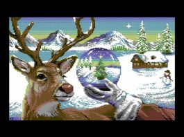 Snow Globe pixel art